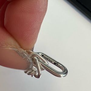 PANDORA STEELING SILVER CHAINLINK BRACELET